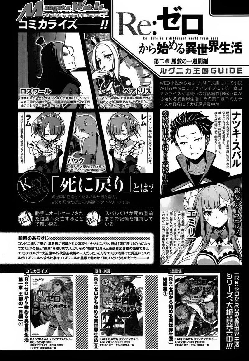 Re:Zero kara Hajimeru Isekai Seikatsu: Chapter 3 - Page 1