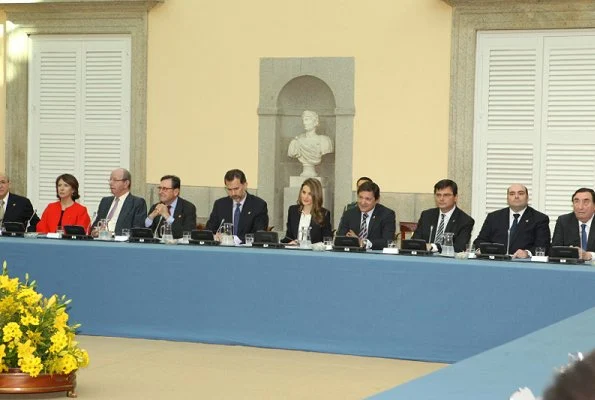 Crown Prince Felipe and Crown Princess Letizia attended annual meeting with the members of the Boards of Trustees of the Prince of Asturias Foundation
