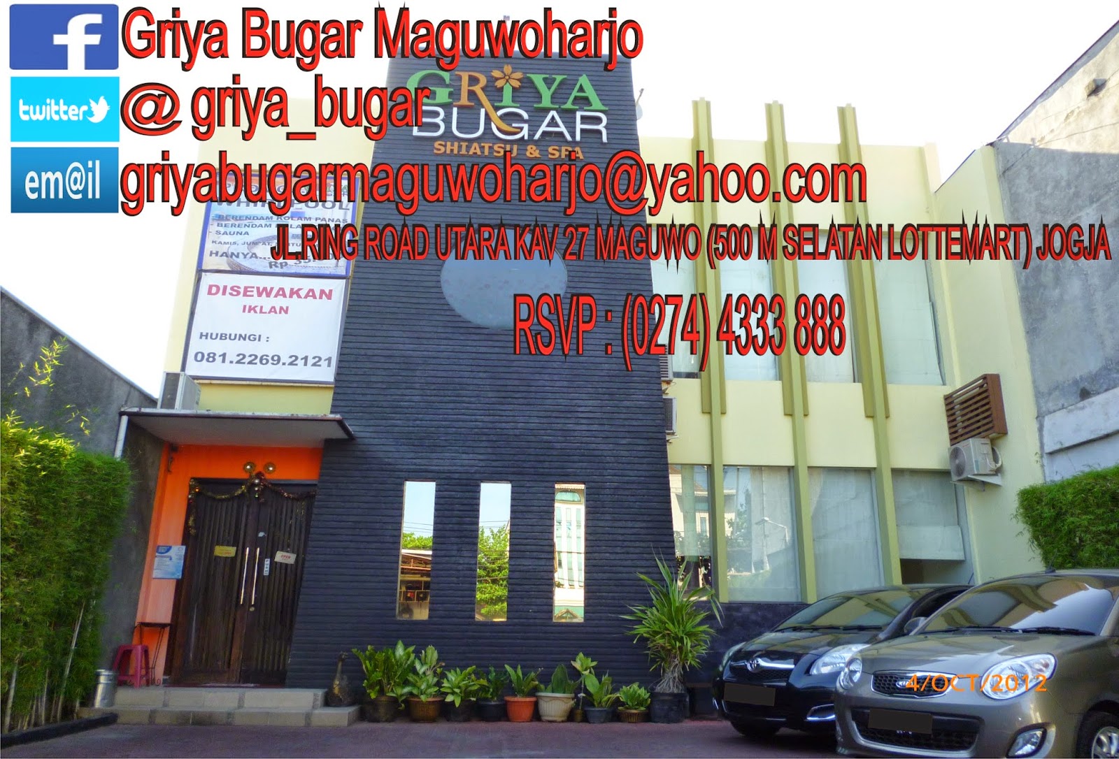 Pijat Di Griya Bugar Jogja pijat plus plus
