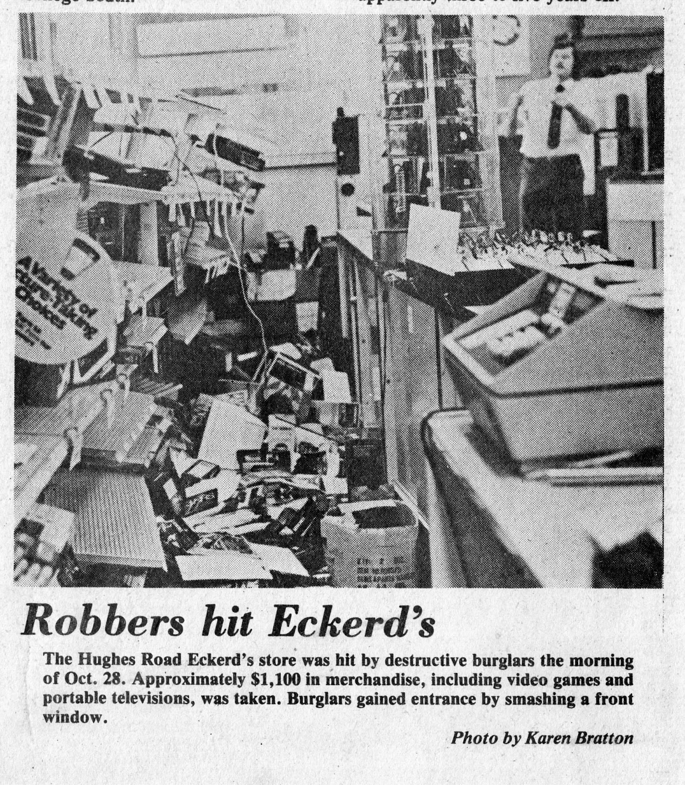 South Belt Houston Digital History Archive: 10/28/81 Eckerd's Robbed, and Local Hospital planned