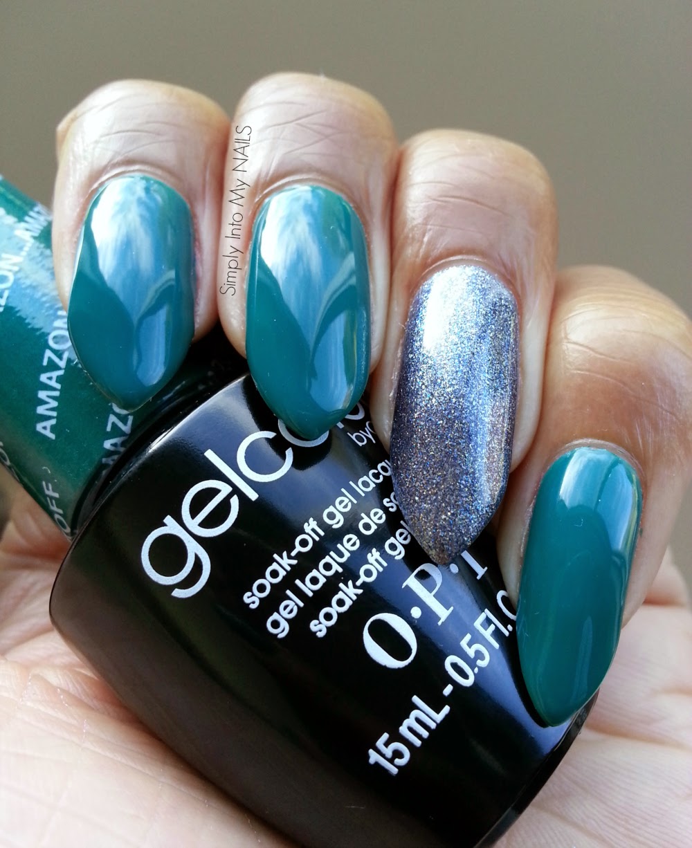 OPI Gelcolor Amazon...Amazoff Simply Into My NAILS
