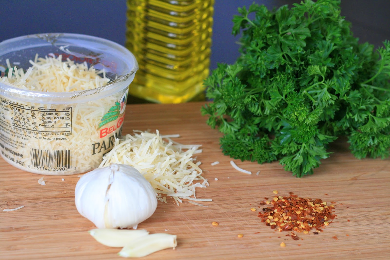 Foodie Fervor Thin Spaghetti with Garlic, Red Pepper and Olive Oil
