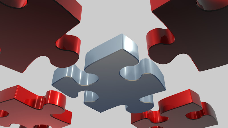 3D Puzzle Pieces