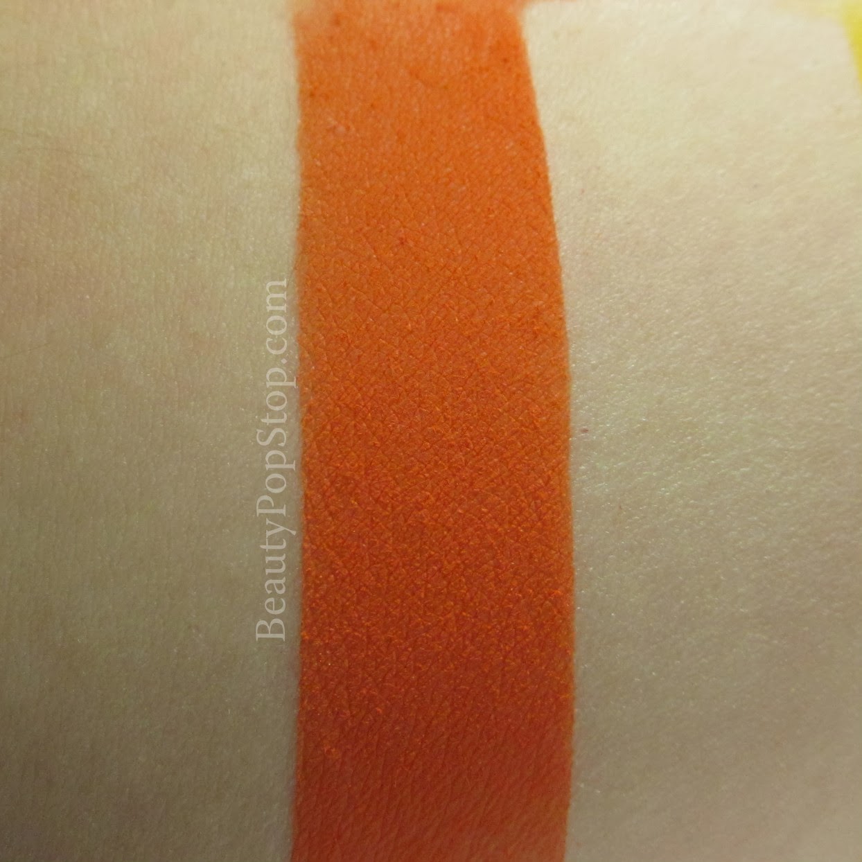 sugarpill pressed shadow flamepoint swatch