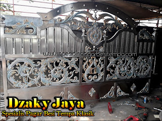 Pintu Gerbang Stainless Besi Tempa Pintu, Gerbang, Stainless, Besi, Tempa, Klasik, Rumah, Mewah