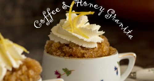 Alchemy in the Kitchen: Coffee and Honey Granita - I've got chills