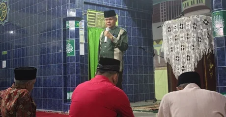 Ceramah di Masjid Al-Ihsan Kampung Durian, Wawako Ingatkan Empat Perkara kepada Jamaah