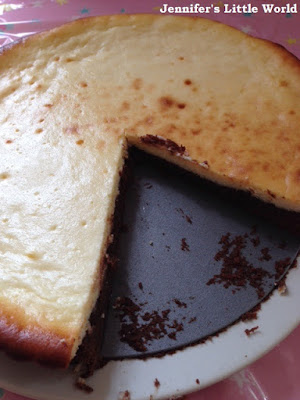 Baked chocolate brownie cheesecake recipe
