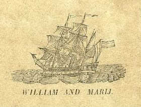 William and Mary - Lotgevallen van den heer O.H.Bonnema, 1853, used with kind permission of Collectie Tresoar.