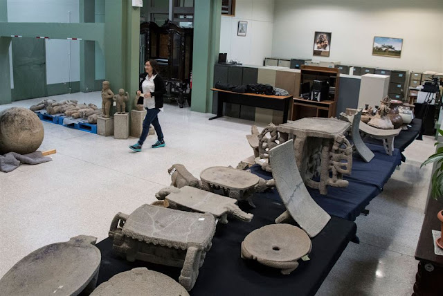 Costa Rica 'more complete' after recovering 200 artefacts from Venezuela Costa Rica 'more complete' after recovering 200 artefacts from Venezuela