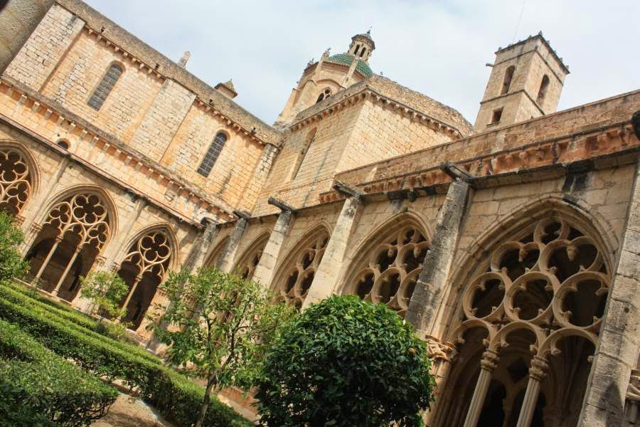 Monastery of Santes Creus in Catalonia Monastery of Santes Creus in Catalonia
