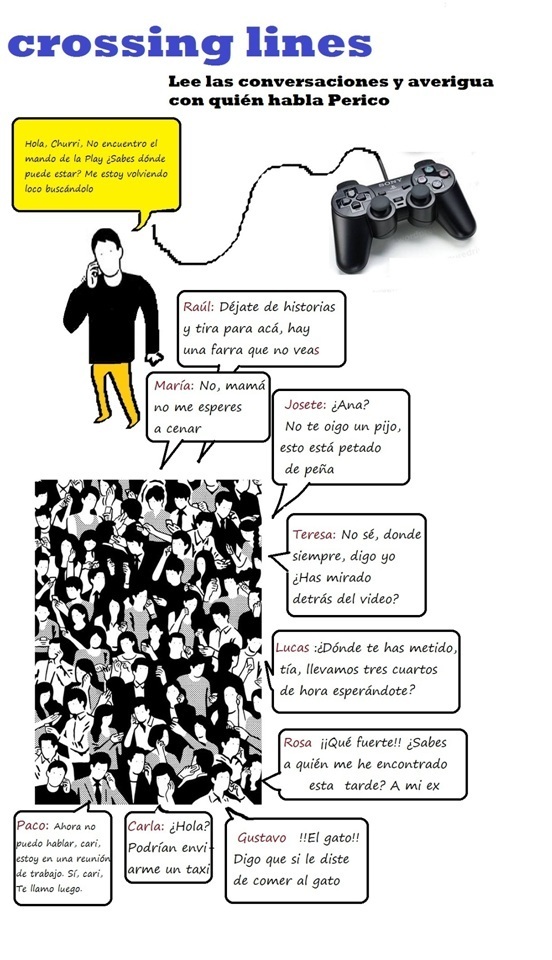 Spanish Test Spanish Vocabulary Test Crossing Lines (B1)