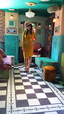 Vestido cocoa de punto fino