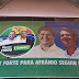Eleições 2018: em Afrânio, aliados do prefeito colam adesivos de Gabriel Menezes por cima dos de Andrea Lossio