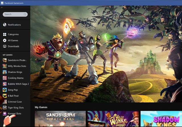 Facebook Lures PC Game Enthusiasts With Gameroom