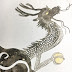 切り絵博覧会出展作品「登り龍」について
