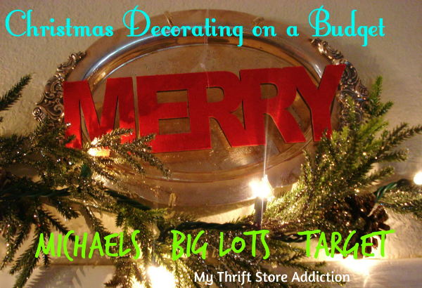 How to deck your halls for less by shopping bargain bins and coupon sales! mythriftstoreaddiction.blogspot.com Holiday bargains