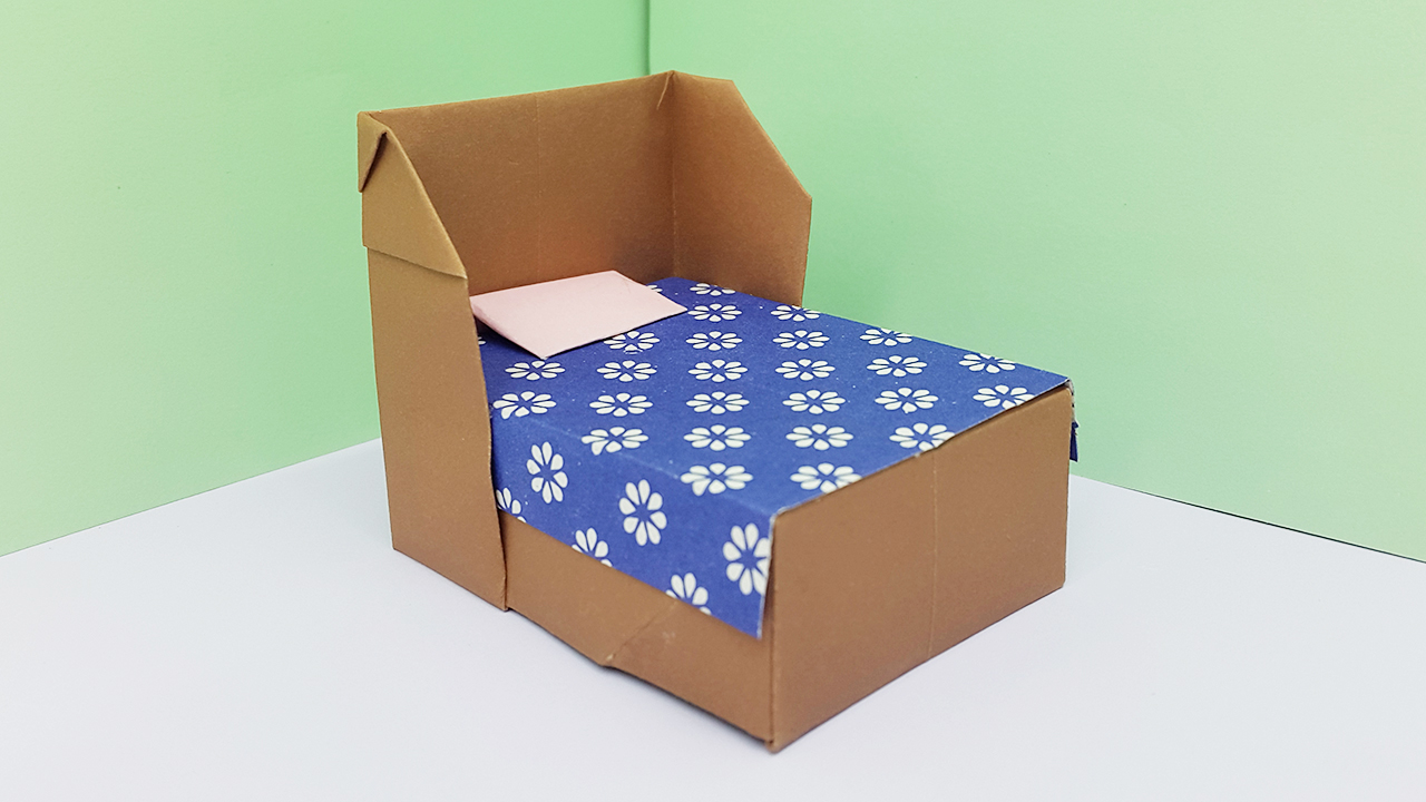 origami doll house
