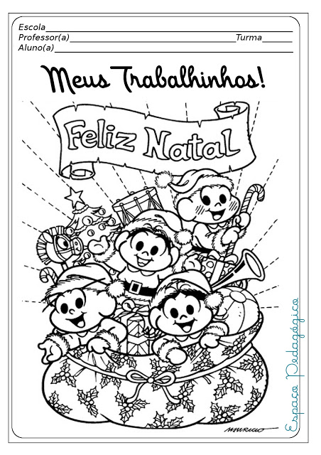 E M Carlota Rocha Da Silva Capas De Provas Natal Para