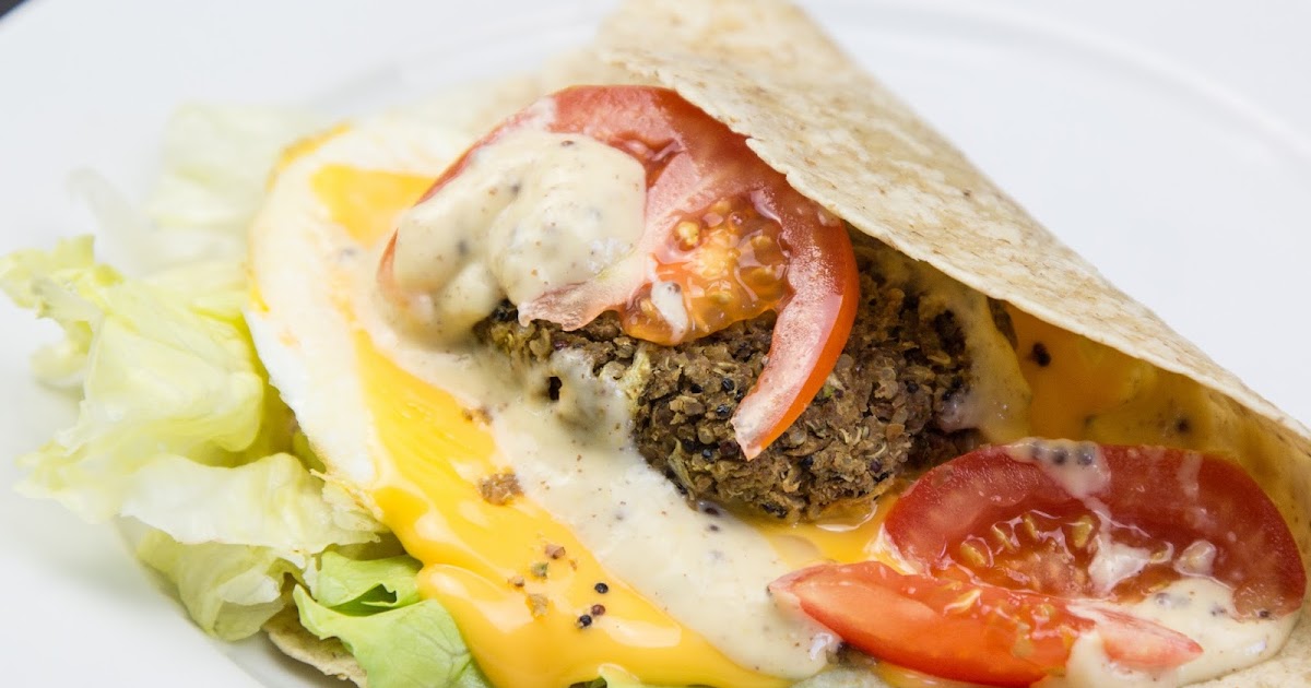 Tortilla wrapped Burger