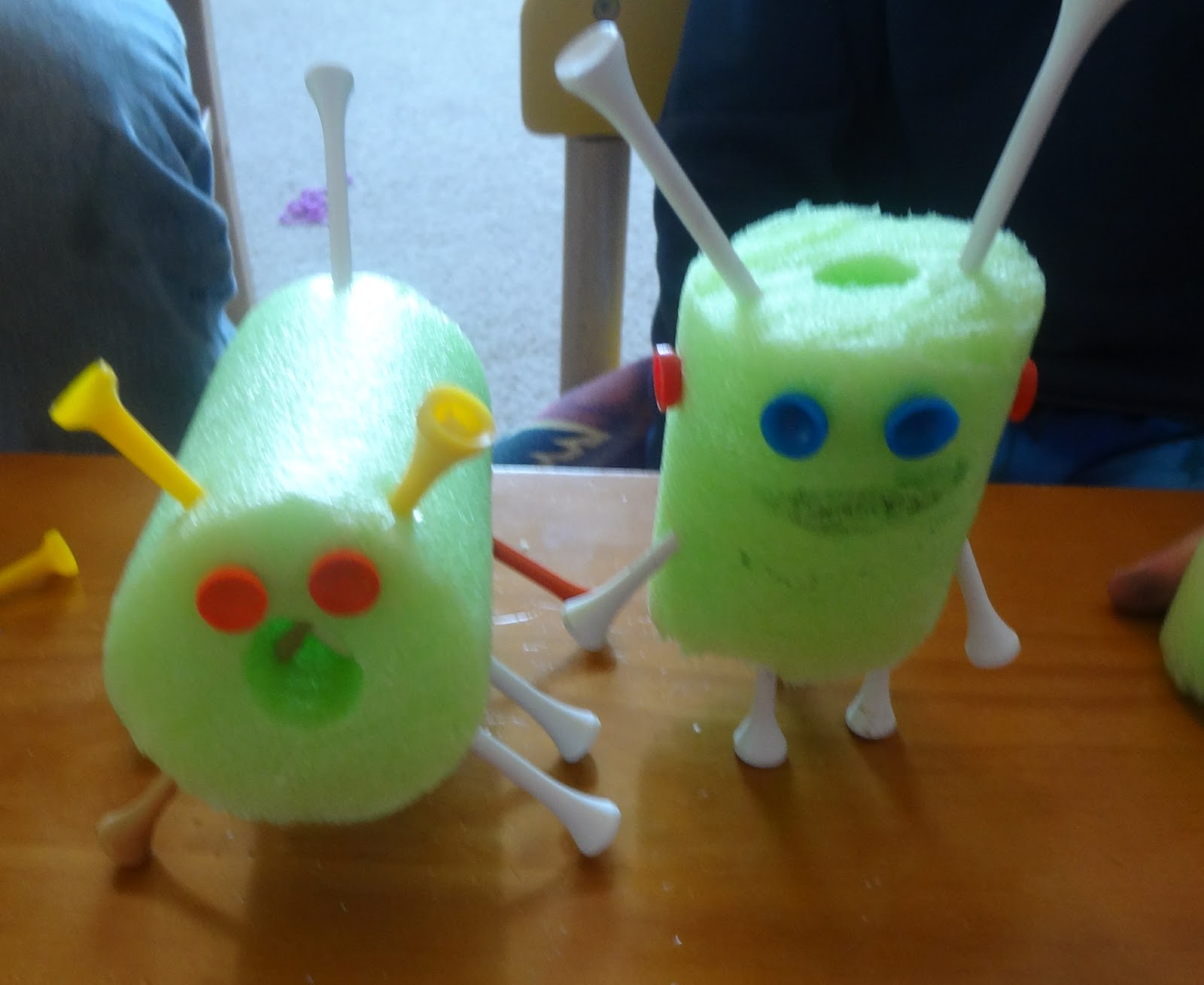 Time for Play Pool Noodles and Golf Tees