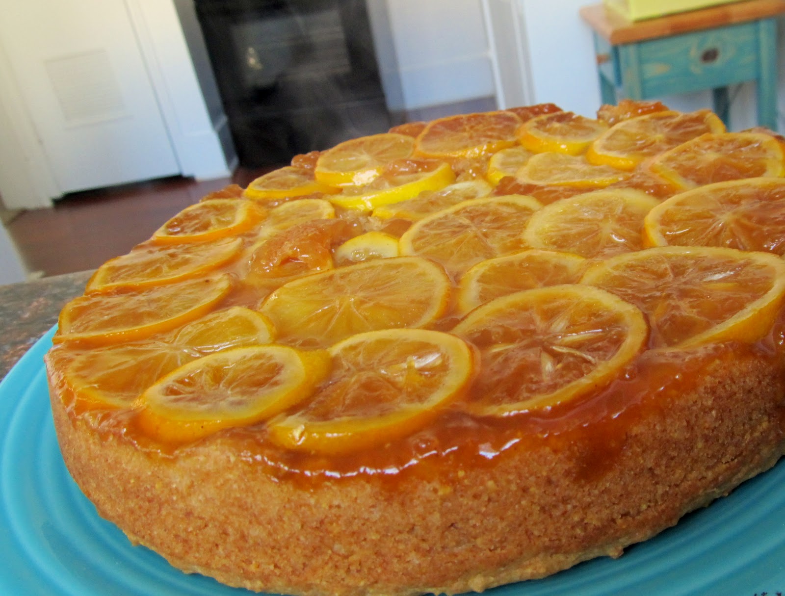 Dabbling Domesticity Meyer Lemon Upside Down Cake