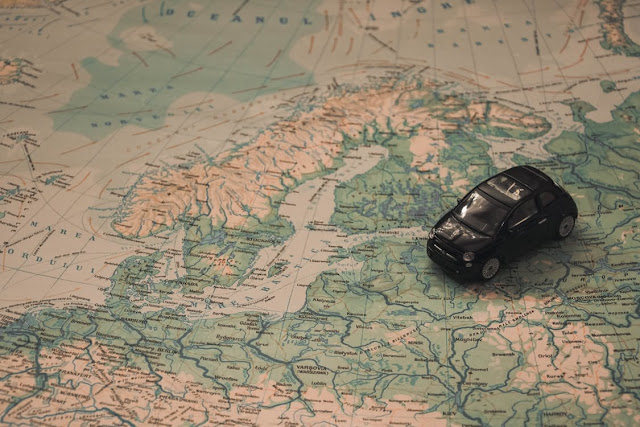 places to visit map map and toy car