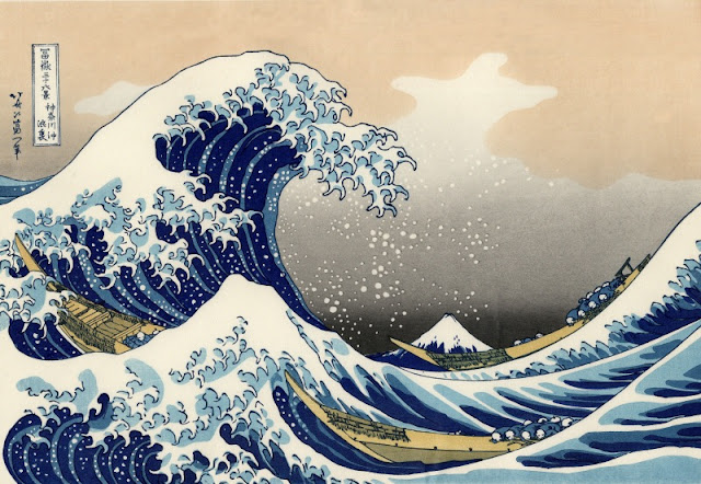 Kanagawa'nın Büyük Dalgası, 1831, Hokusai Müzesi