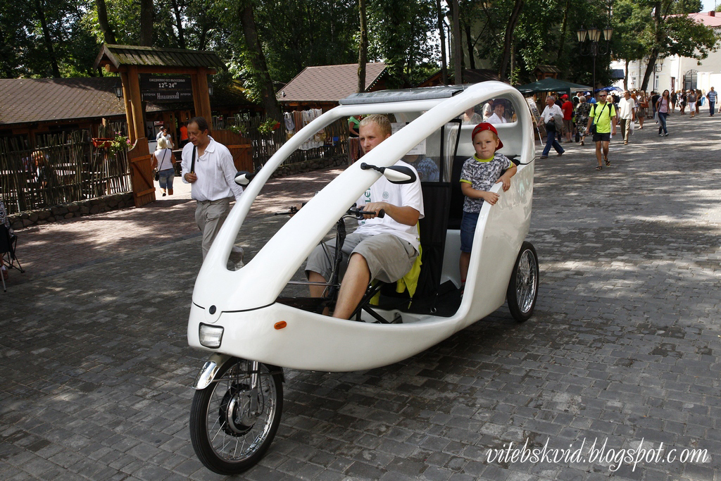 экологическое такси, велорикша, велотакси