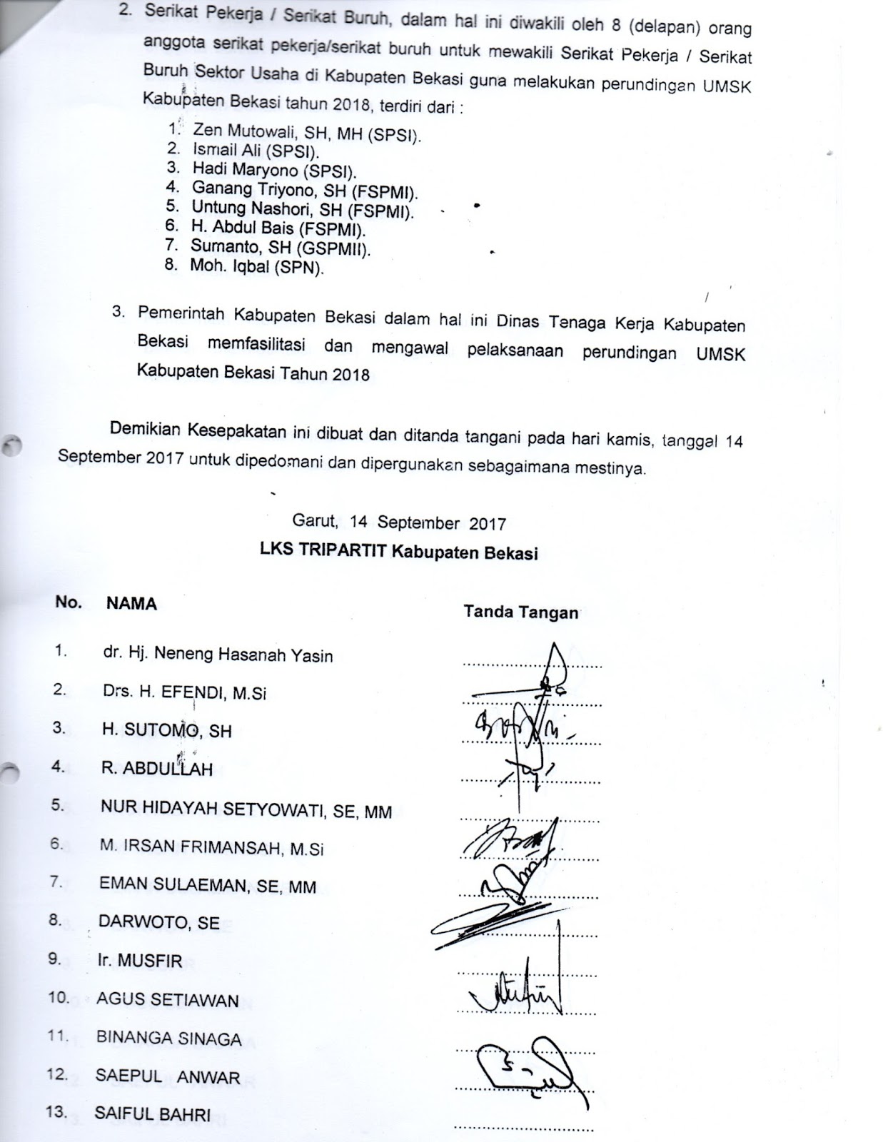 UMK KABUPATEN BEKASI 2016 PDF DOWNLOAD UMK KABUPATEN BEKASI 2016 PDF DOWNLOAD