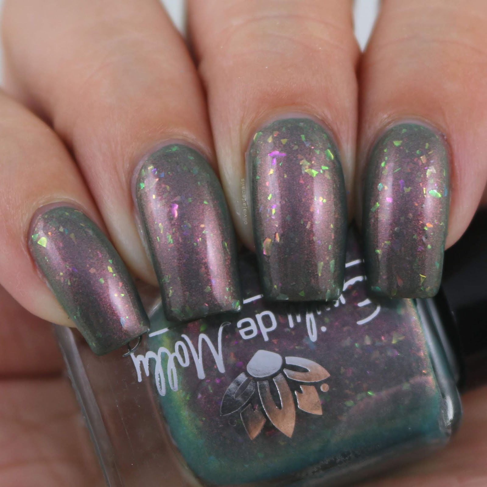 Emily de Molly LE124 swatched by Olivia Jade Nails