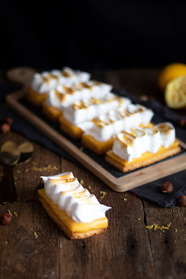 Recette de tarte au citron meringuée revisitée.