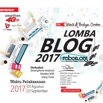 Lomba Blog Wisata dan Budaya Cirebon
