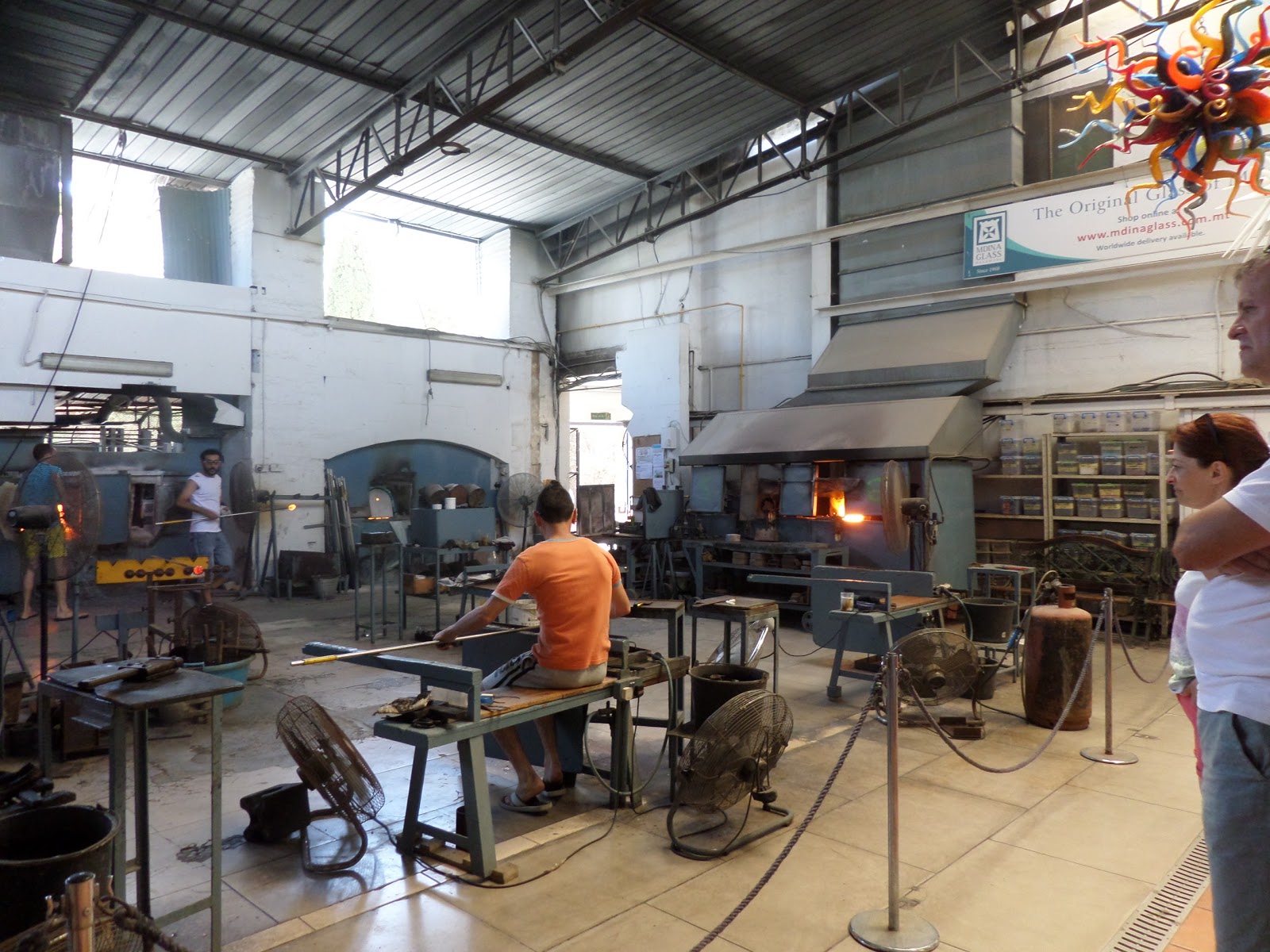 Anne in Oxfordshire My Quick visit to the Mdina Glass Makers, Ta’ Qali