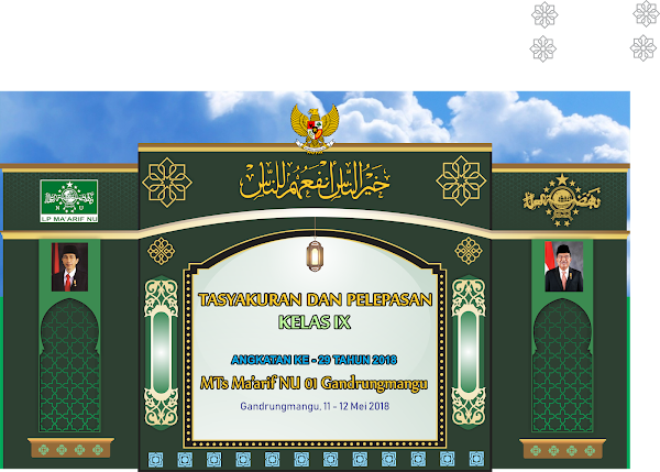 DESAIN SPANDUK GRATISAN PERPISAHAN SEKOLAH MTs MAARIF NU DESAIN SPANDUK GRATISAN PERPISAHAN SEKOLAH MTs MAARIF NU