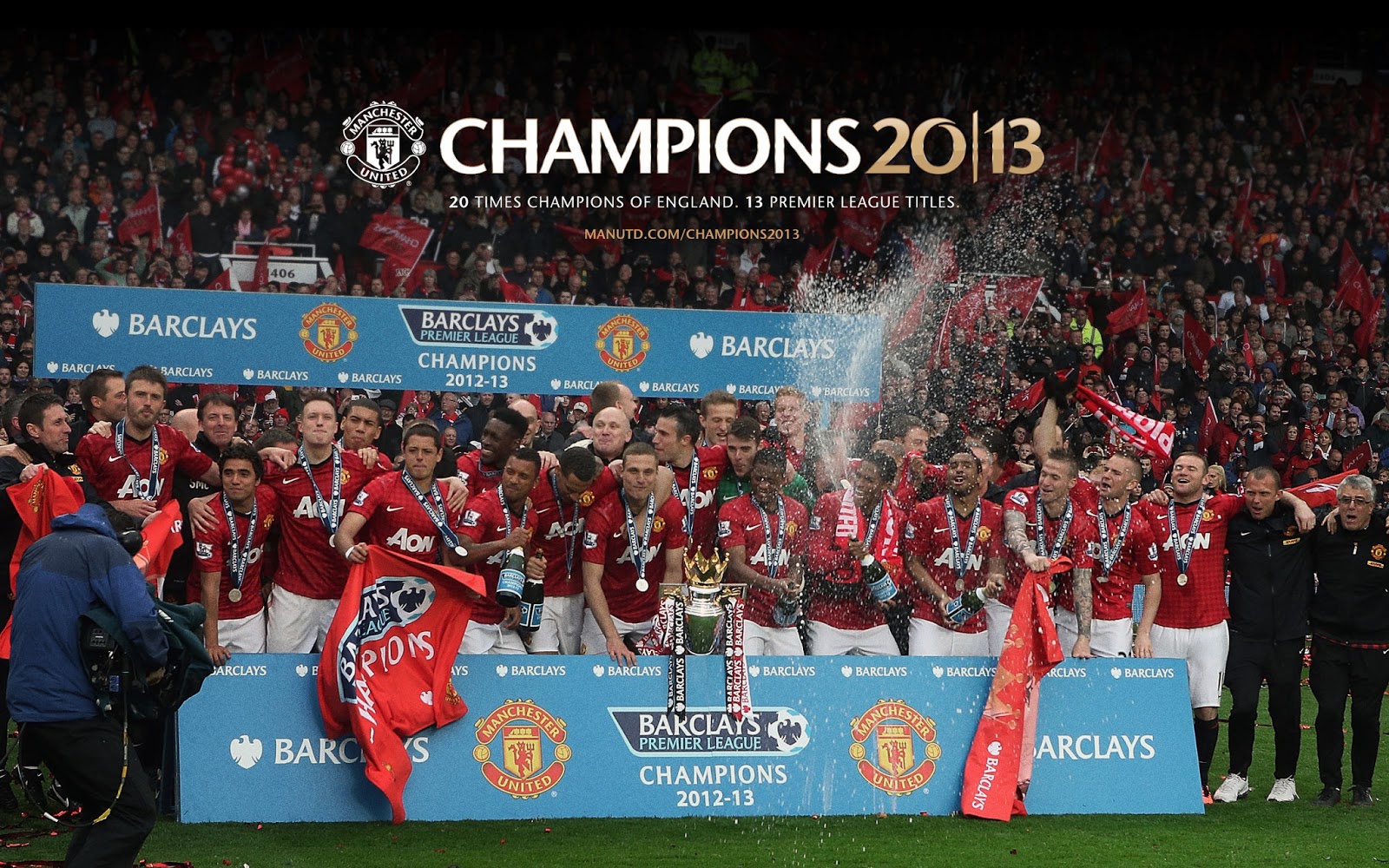From Where I am.........Kuala Lumpur Manchester United Champions 2013