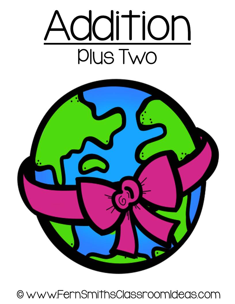Earth Day - Addition Plus Two Center Game