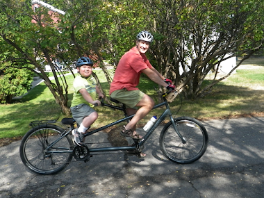 Cory On a Tandem