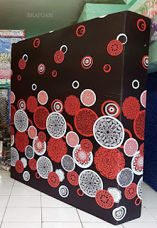 Kasur inoac darkmoon orange Kasur inoac motif minimalis darkmoon orange