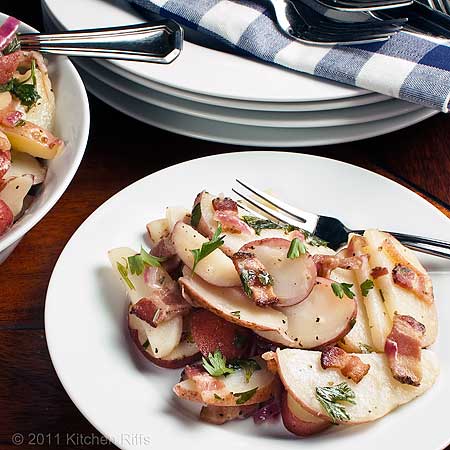 German Potato Salad with Bacon