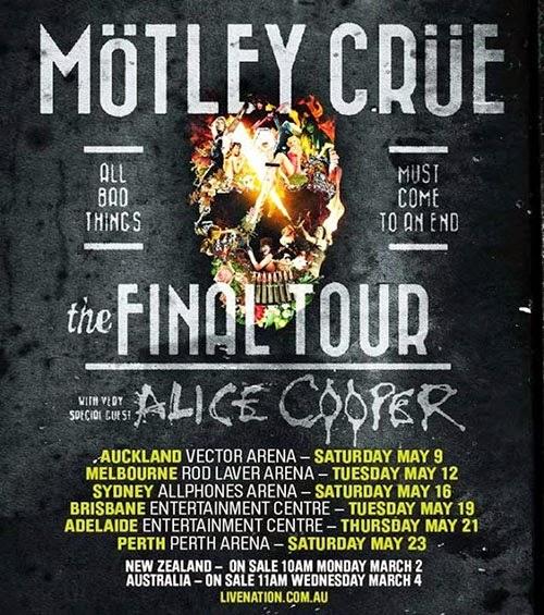 Blogkitch Concert Review Mötley Crüe The Final Tour Sydney 16 May 2015