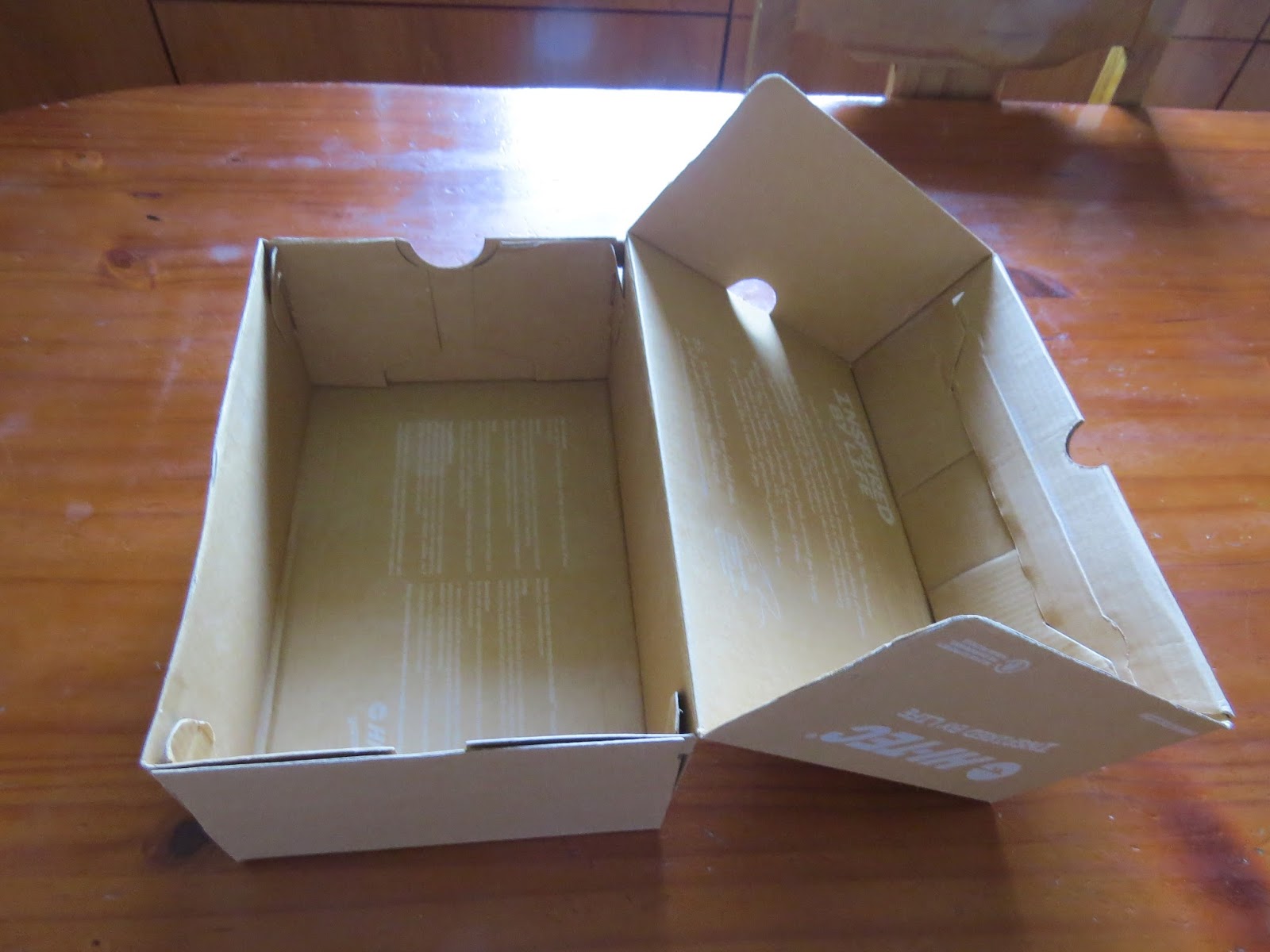 A Pretty Talent Blog Covering A Shoe Box With An Attached Lid In Fabric