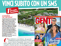 Gente ti fa vincere con un SMS Logo Gente ti fa vincere con un SMS