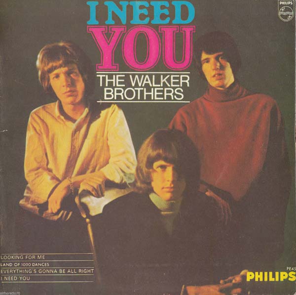 Extended Playtime Walker Brothers 1966 I Need You FLAC