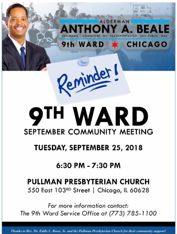 Ninth Ward Chicago 2018