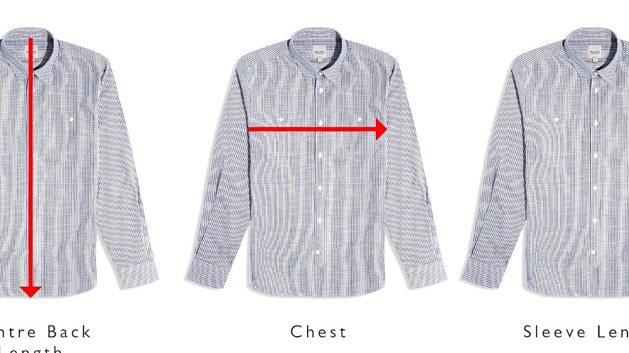 Dress Shirt Fitting Guide Fit Choices