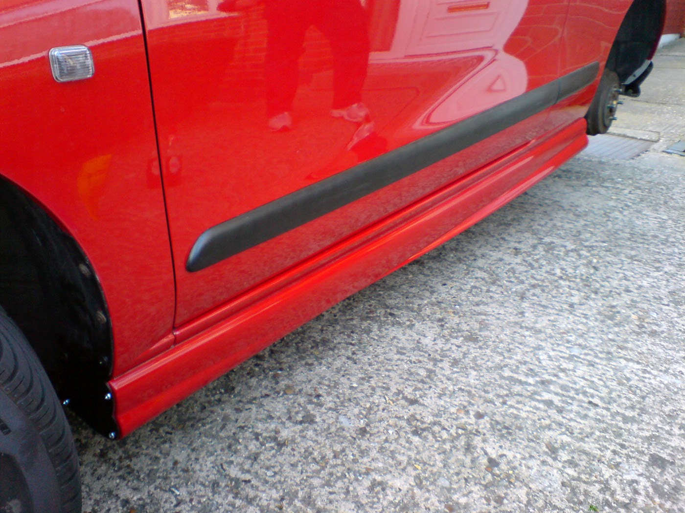 MG ZR Rover 25 with side skirts