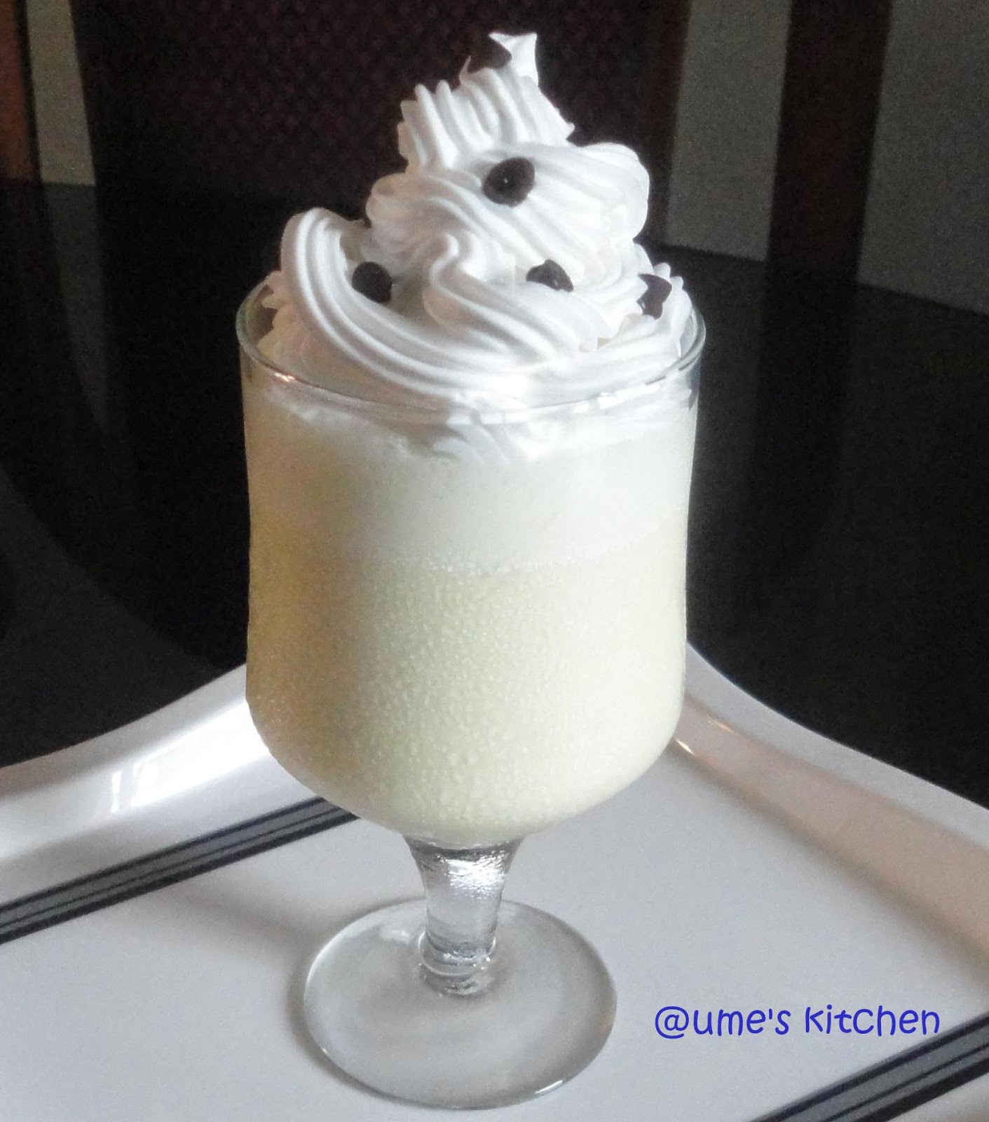 Ume's Kitchen Butterscotch Lassi & Mango Soda Lassi with Jelly