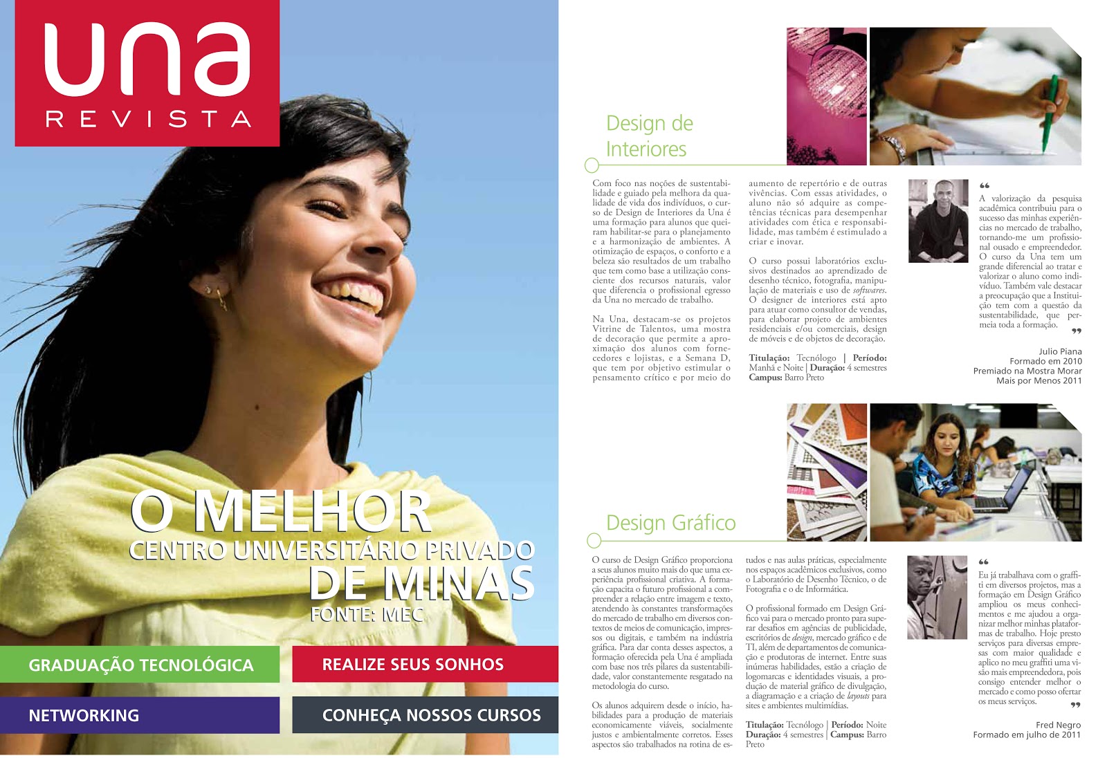 UNA Revista edição de outubro/2012