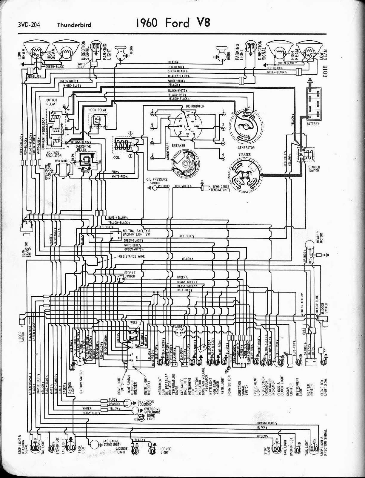 1960 Ford F100 Wiring Harness